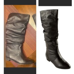 Women’s Steve Madden Cadence Slouch Boots Black Size 5.5M LIKE NEW CONDITION